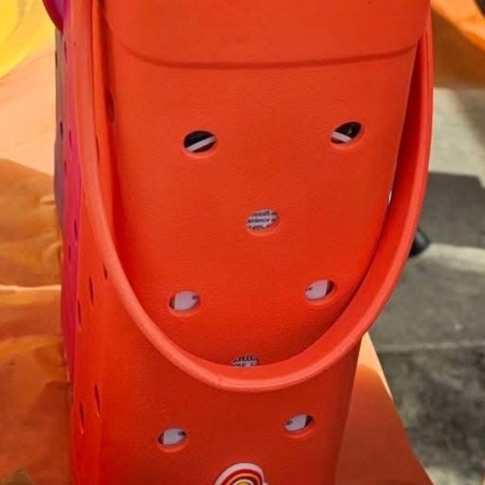 Bright Orange Clogs - image 1